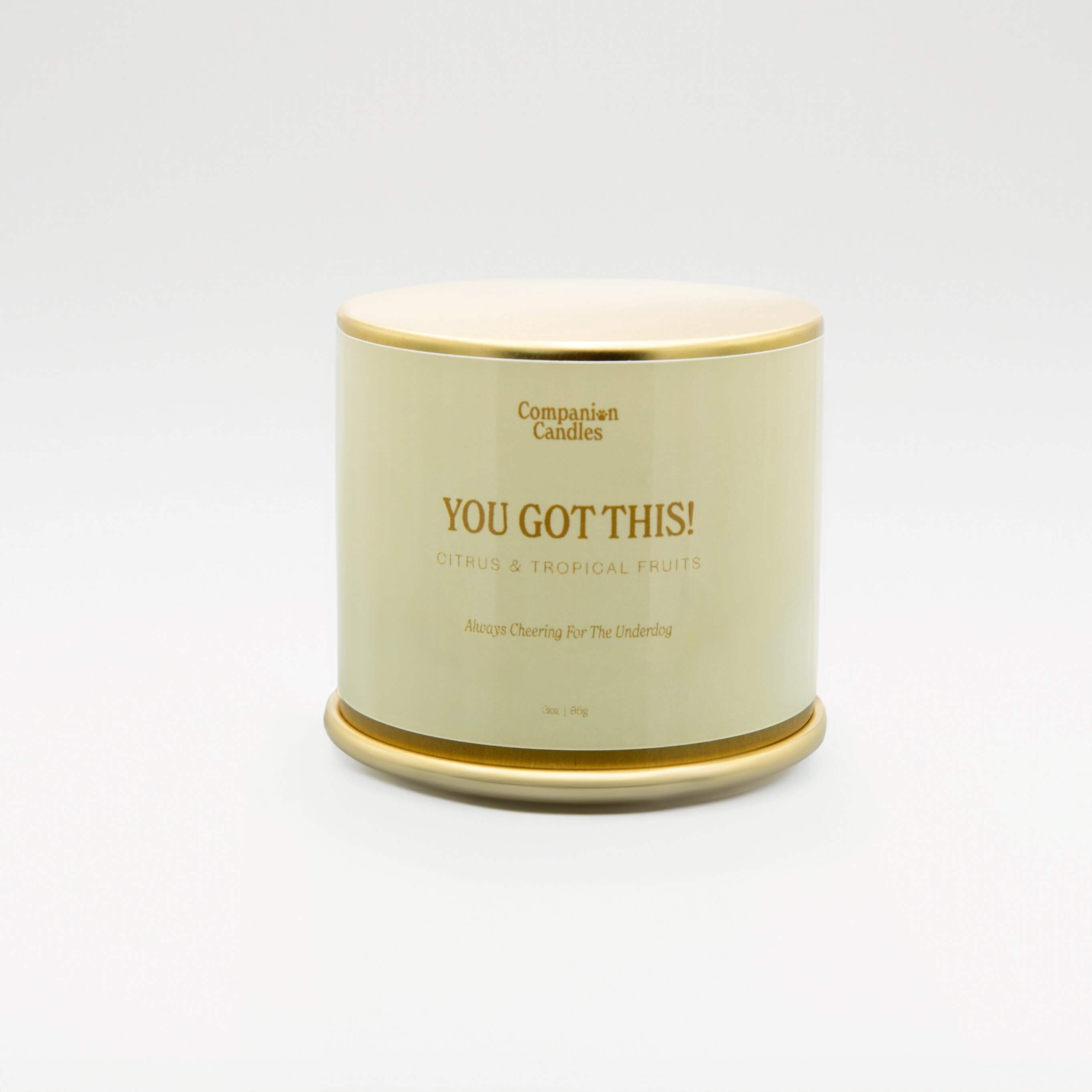 "You Got This!" Candle - Citrus/Tropical Fruits