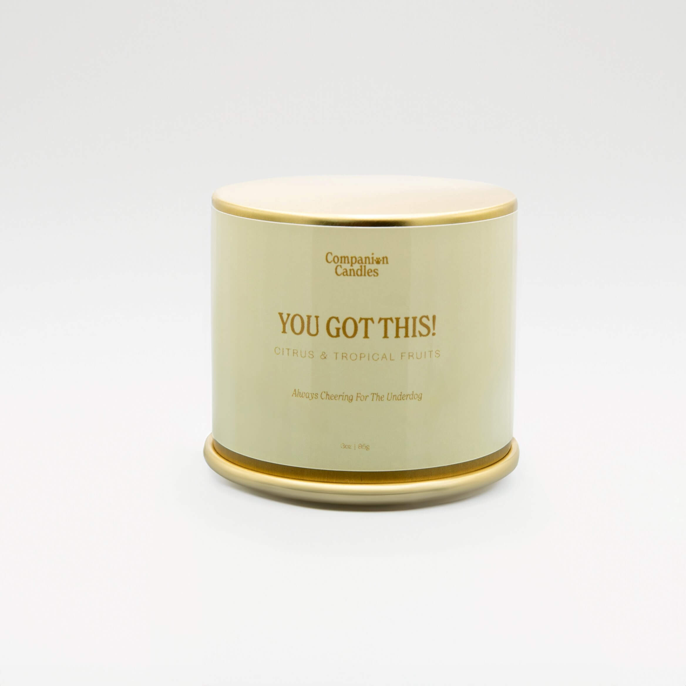"You Got This!" Mini Candle - Citrus/Tropical Fruits
