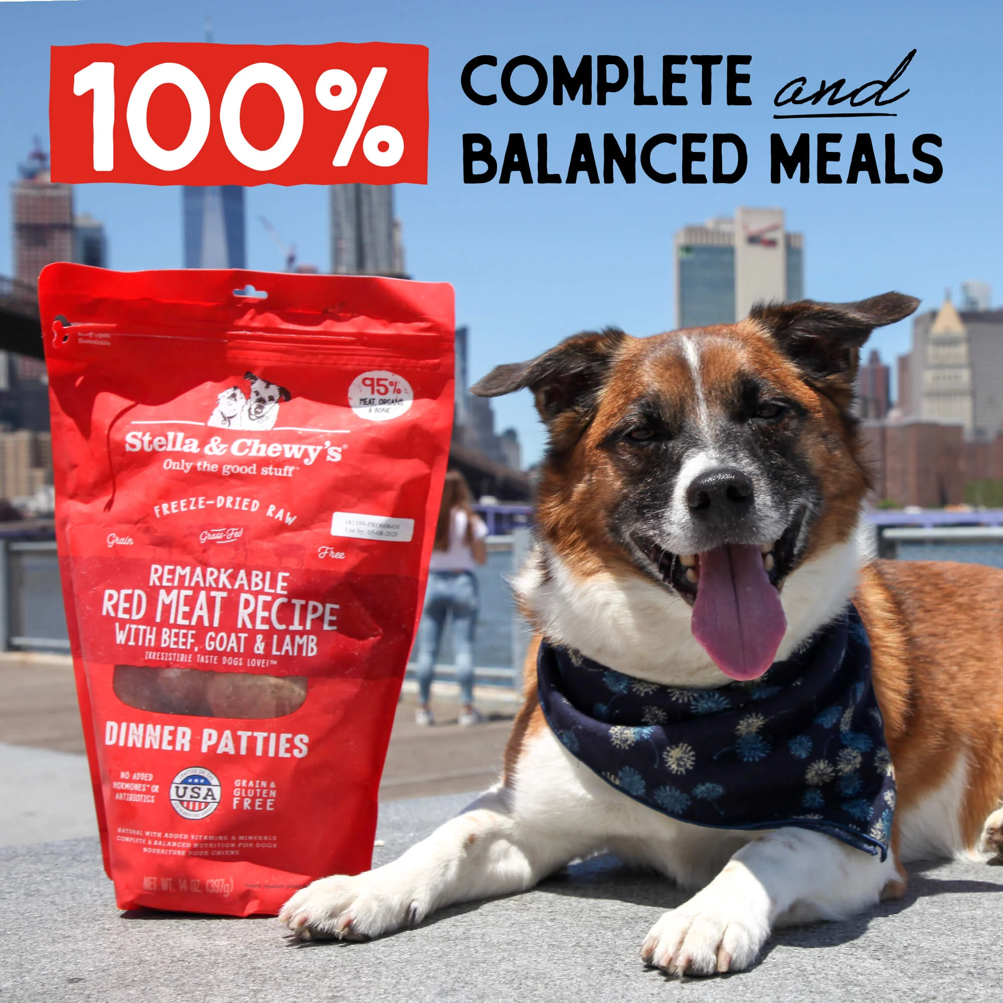 Freeze Dried Remarkable Red Meat Dinner