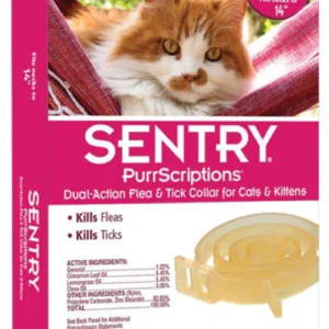 SENTRY PURRSCRIPT F&T COL CAT*