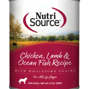 NUTRI SOURCE DOG CAN C/L &FISH