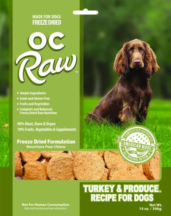Freeze Dried Sliders Turkey & Produce