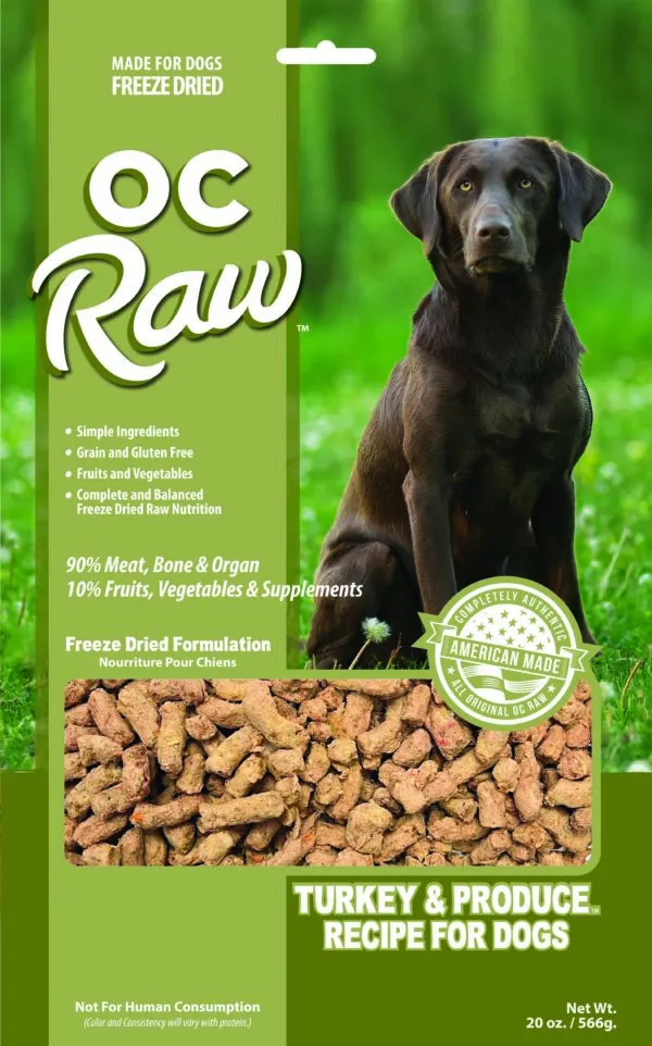 Freeze Dried Rox Turkey & Produce