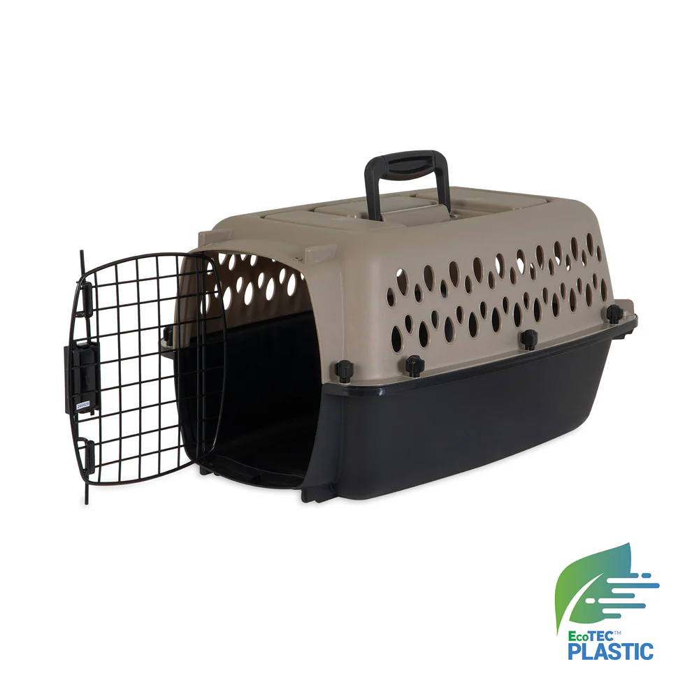 Vari Kennel with Oval Vents Linen - Large