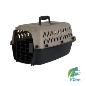 Vari Kennel with Oval Vents Linen - Extra Large
