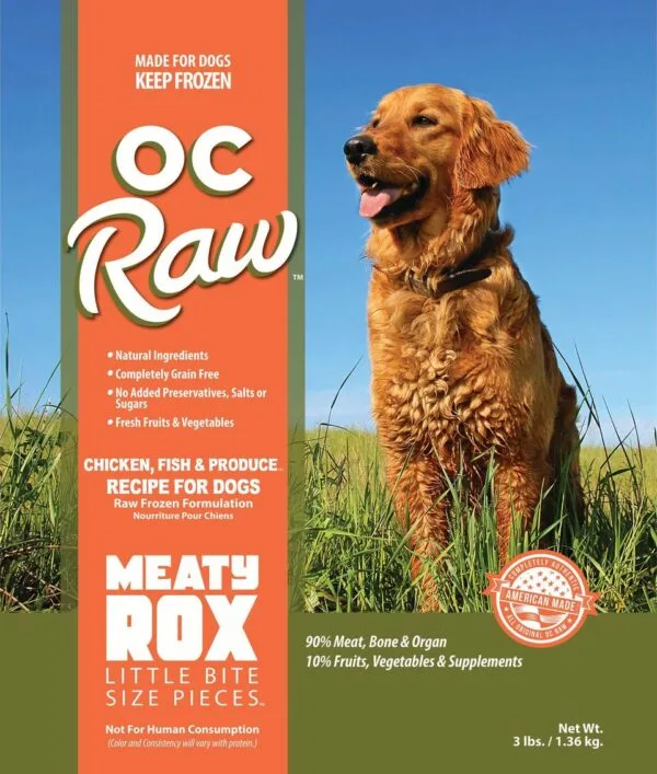 Frozen Meaty Rox Chicken, Fish & Produce