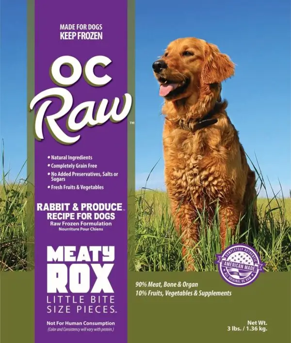 Frozen Meaty Rox Rabbit & Produce