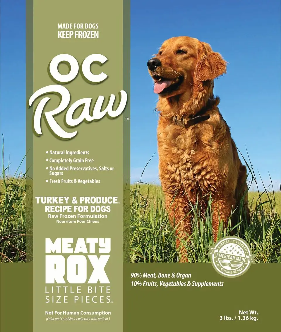 Frozen Meaty Rox Turkey & Produce