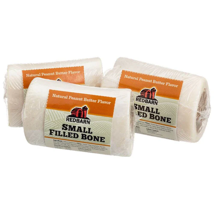 Filled Bone Natural Peanut Butter - Small