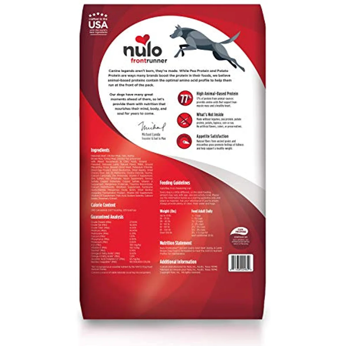 Frontrunner High-Protein Kibble - Beef, Barley & Lamb