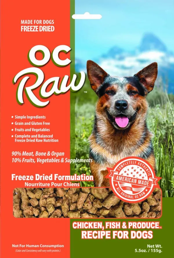 Freeze Dried Rox Chicken, Fish & Produce
