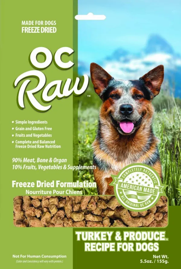 Freeze Dried Rox Turkey & Produce