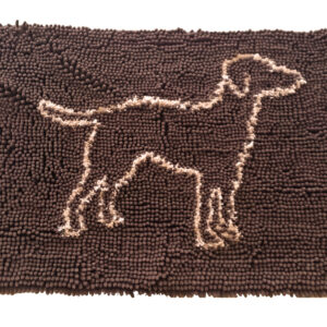 CLEAN PAWS MAT - BROWN-MEDIUM*