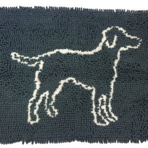 CLEAN PAWS MAT-GRAY-MEDIUM