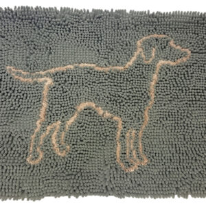 CLEAN PAWS MAT- SAGE-LARGE*