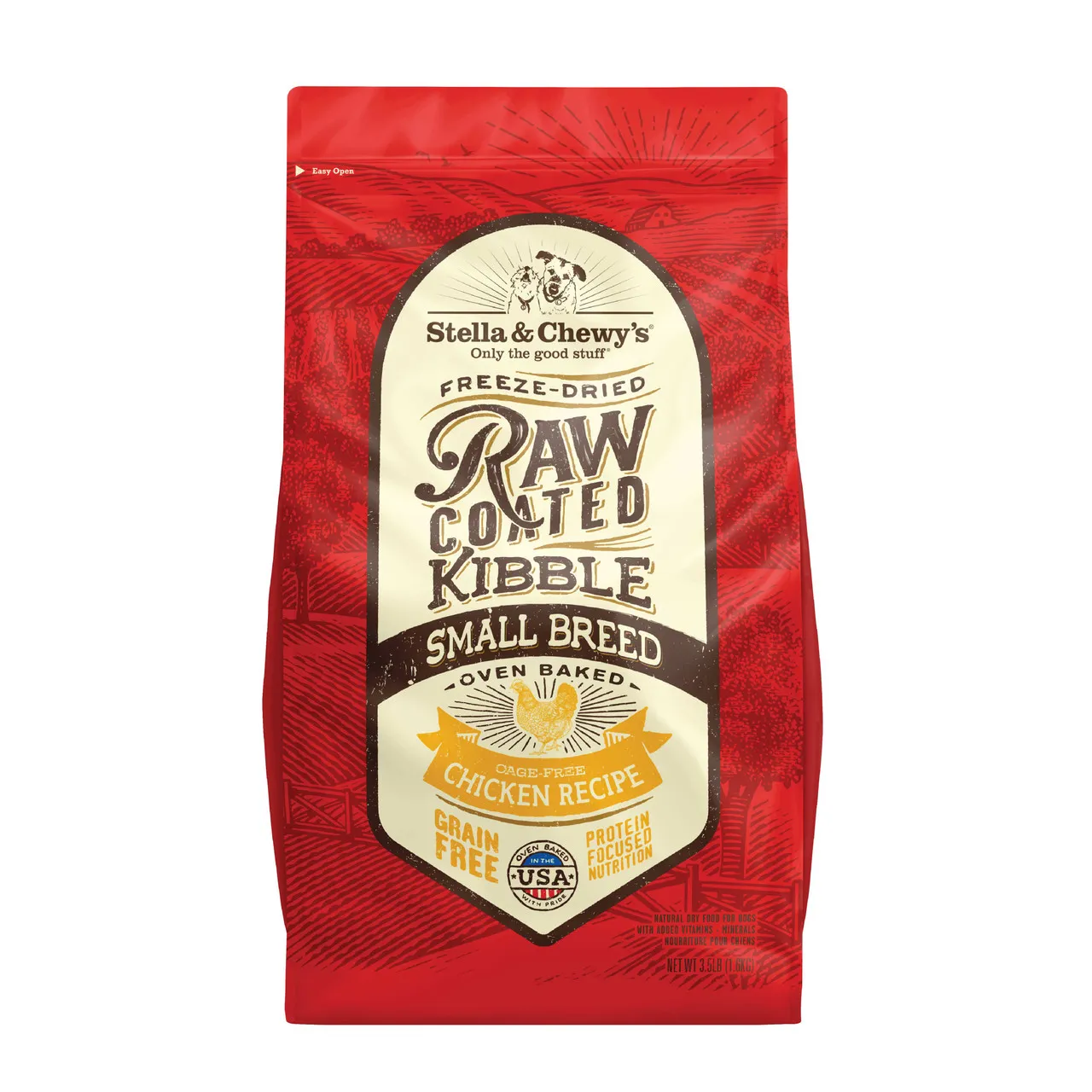 Raw Coated Small Breed Cage-Free Chicken Recipe