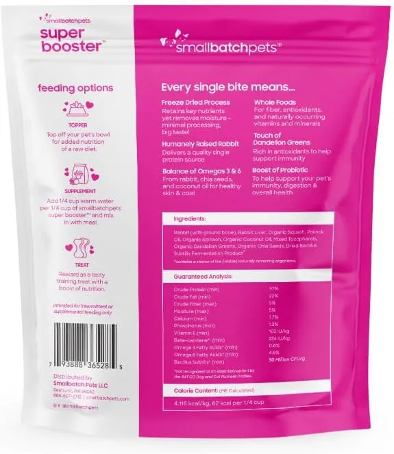 Freeze Dried Rabbit Super Boosters