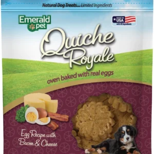 Quiche Royale Bacon & Cheese Chewy Dog Treats