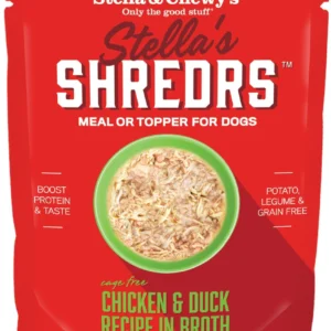 Stella's Shredrs Cage-Free Chicken & Duck in Broth