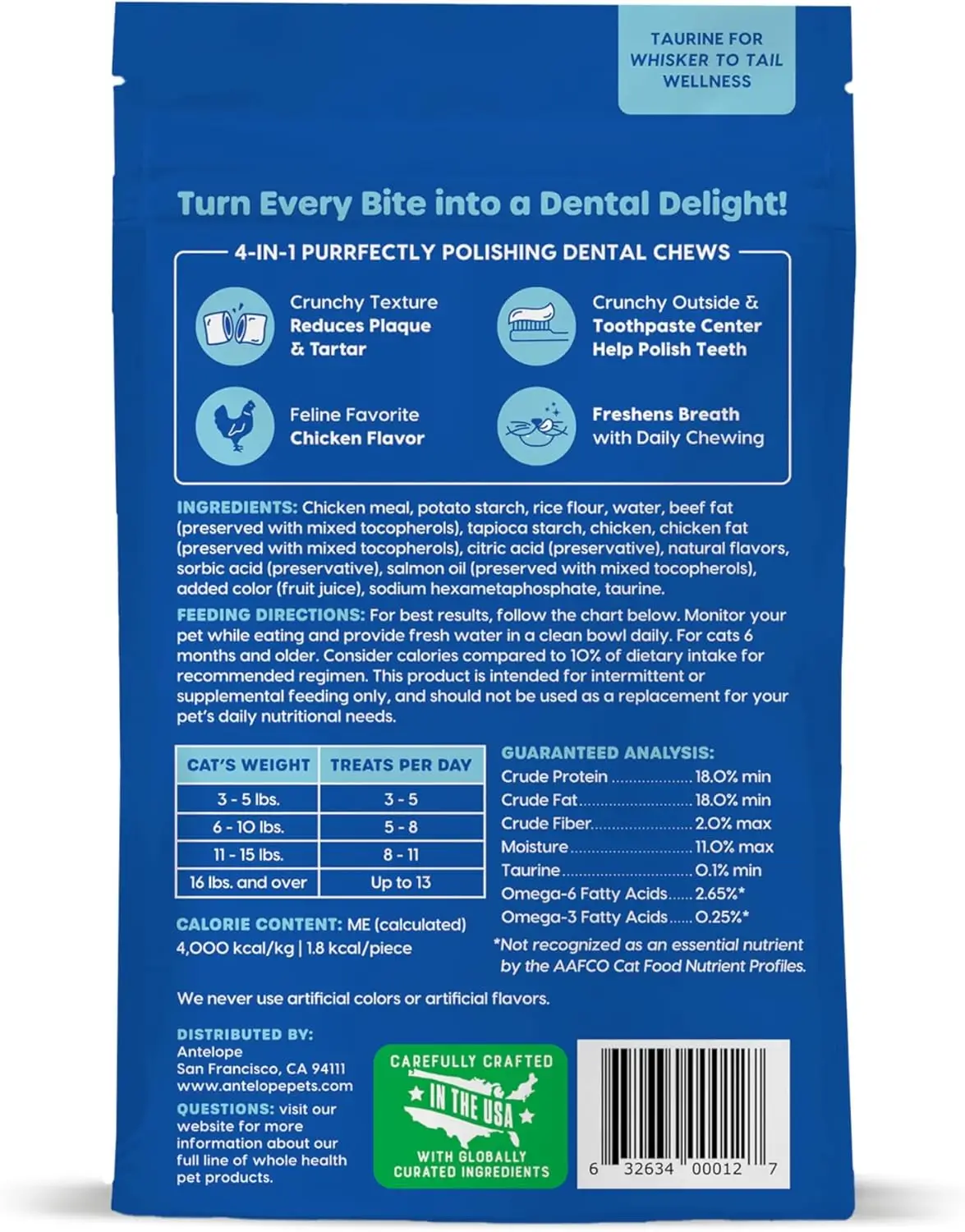 Cleaning Dental Chews - Chicken Flavor