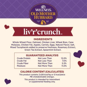 Extra Tasty Liv'R'Crunch Mini Biscuits