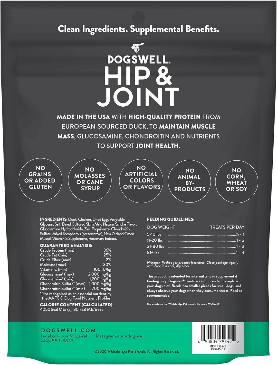 Hip & Joint Grillers Grain-Free Duck