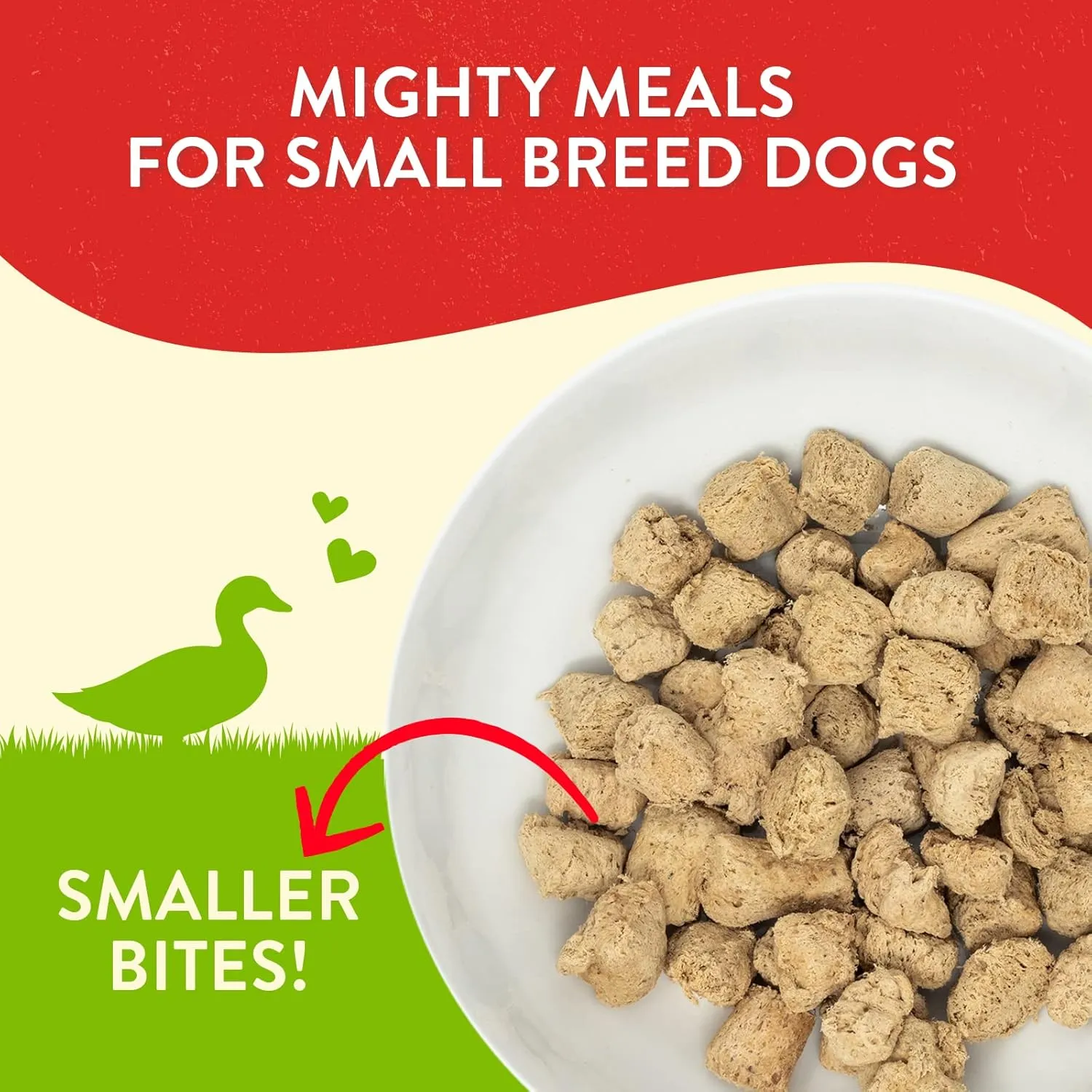 Freeze Dried Lil' Bites Dainty Duck Recipe