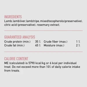Freeze-Dried Treats - Lamb Recipe
