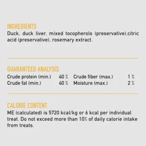 Freeze-Dried Treats - Duck Recipe