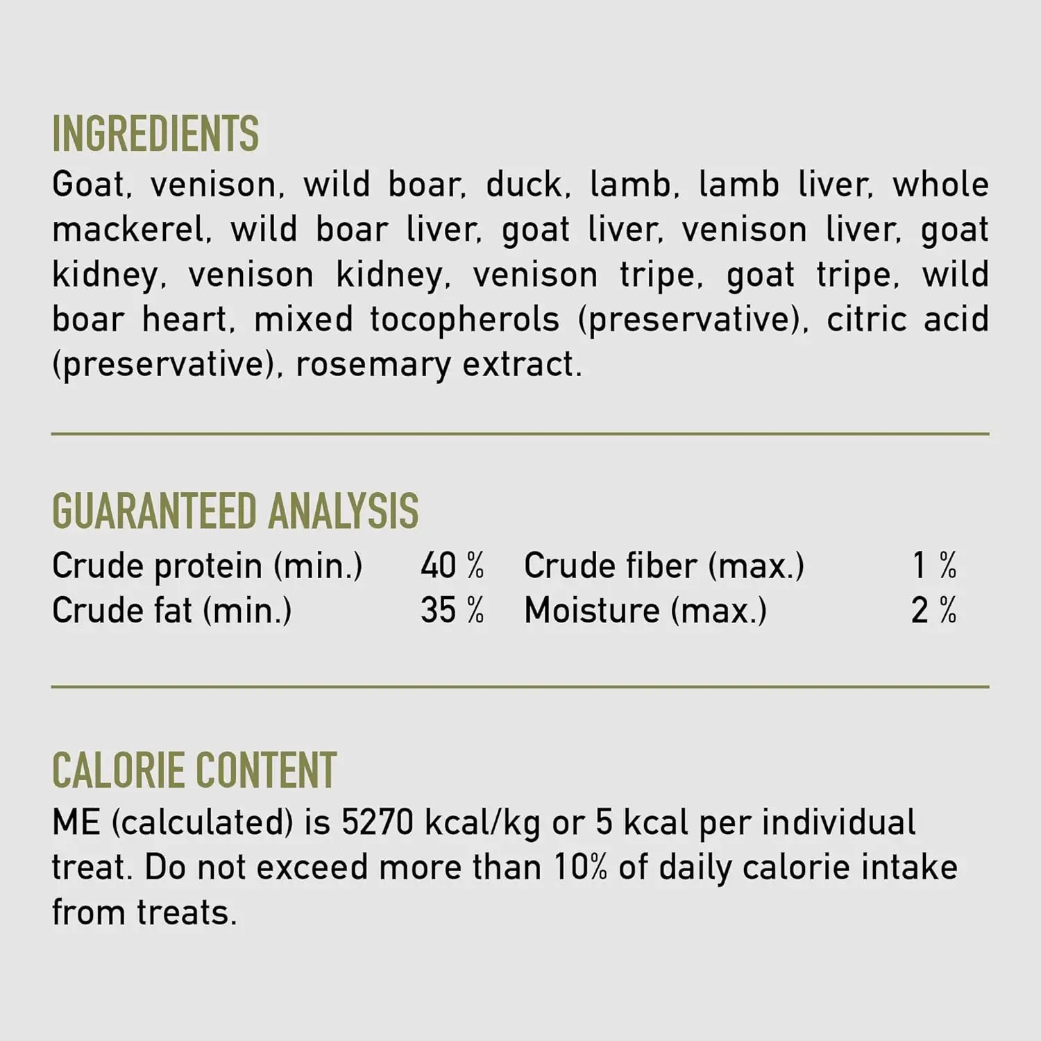 Freeze-Dried Treats - Tundra Recipe