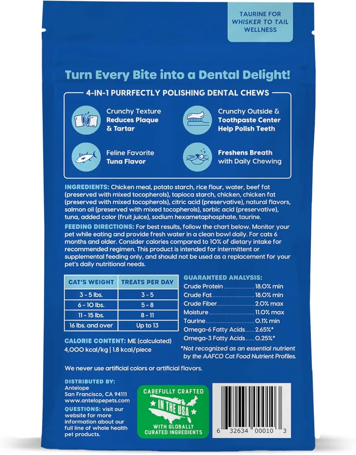 Cleaning Dental Chews - Tuna Flavor