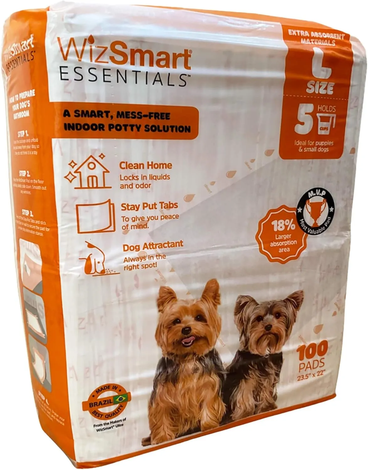 WizSmart Essentials Pads - Large