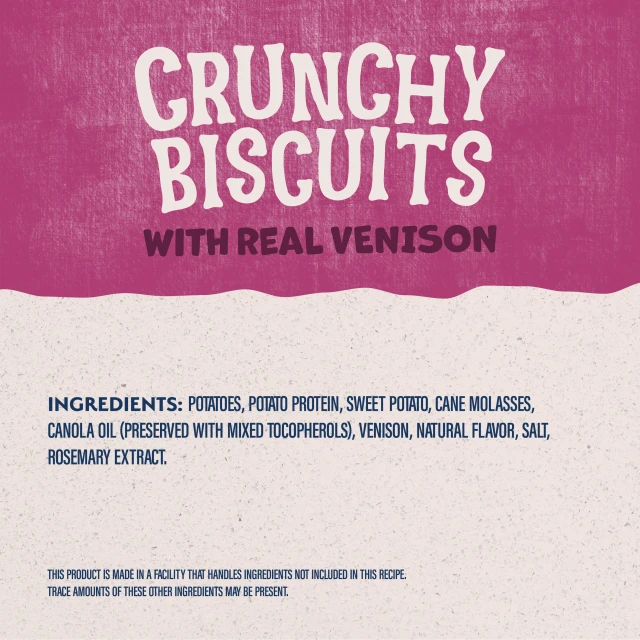 Rewards Crunchy Biscuits - Venison