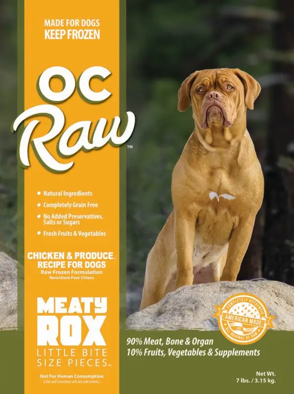 Frozen Meaty Rox Chicken & Produce