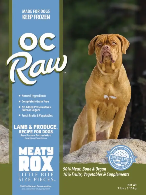 Frozen Meaty Rox Lamb & Produce