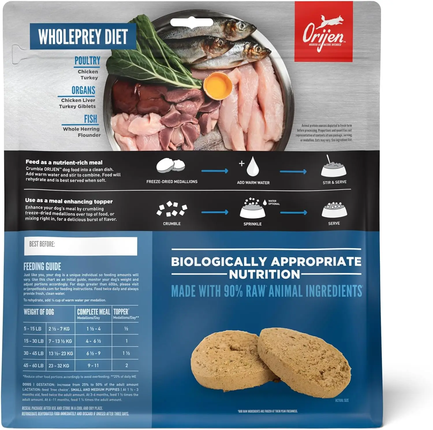 Freeze-Dried Food - Original Recipe