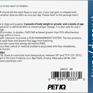 CAPSTAR FLEA TABS FOR DOGS