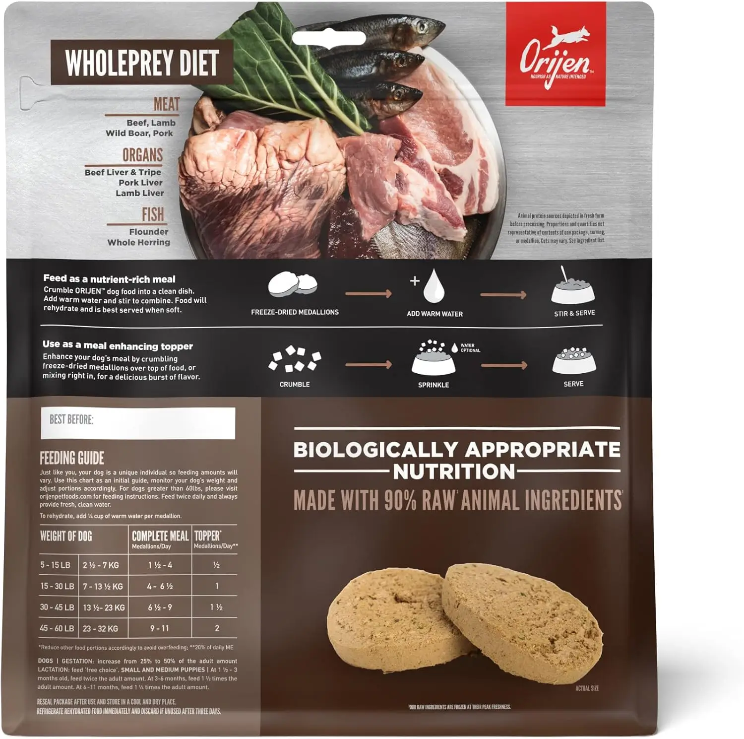 Freeze-Dried Food - Regional Red Recipe
