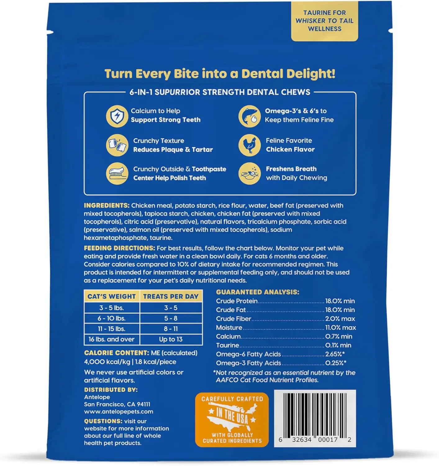 Strengthening Dental Chews - Chicken Flavor