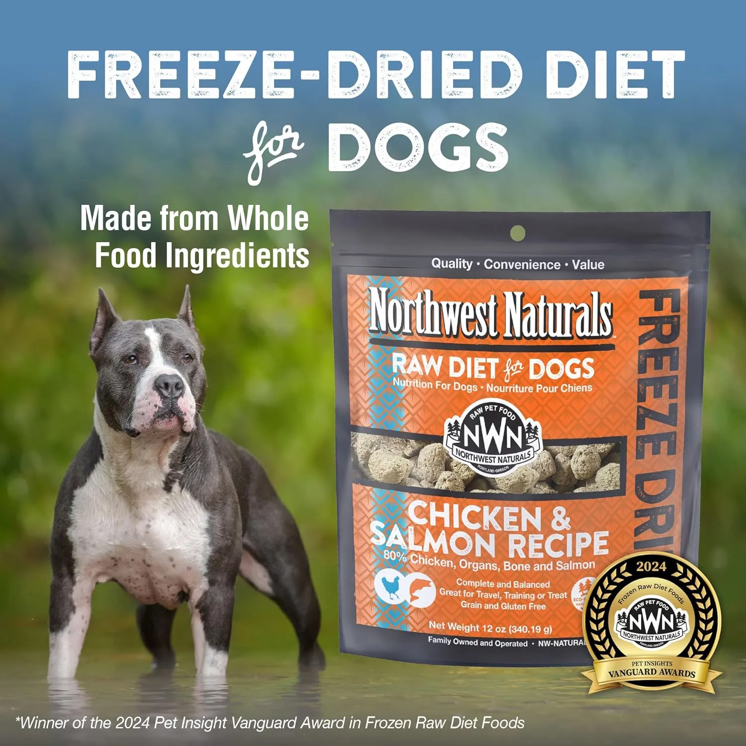 Freeze Dried Chicken & Salmon Nuggets