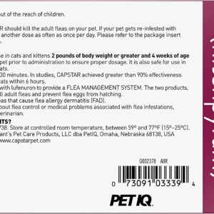 CAPSTAR FLEA TABS FOR CATS