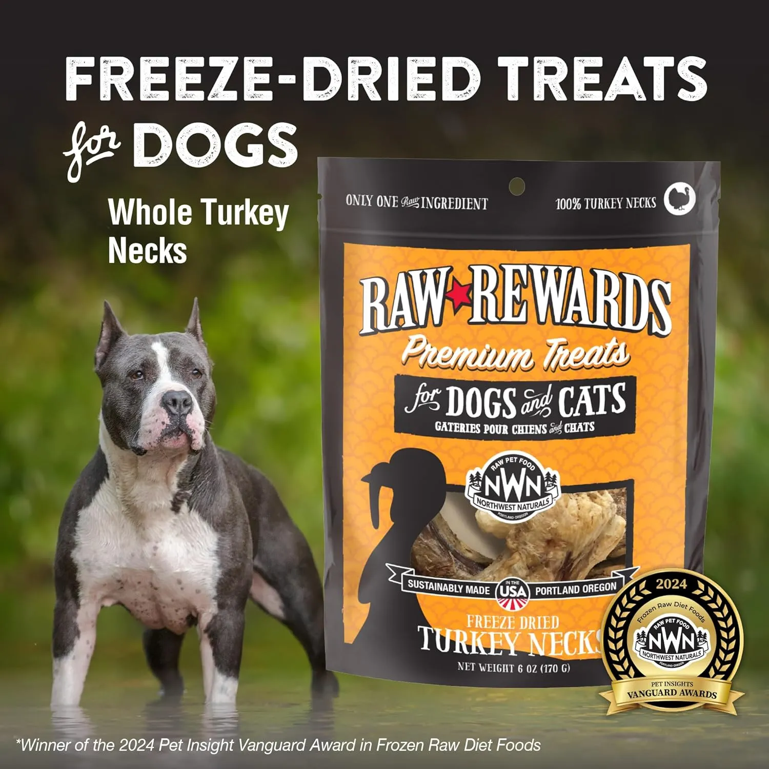 Freeze Dried Turkey Necks