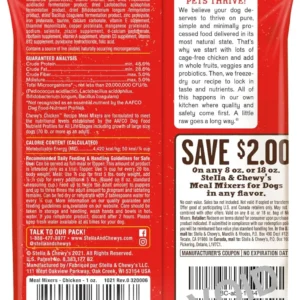 Freeze Dried Chewy's Chicken Meal Mixer