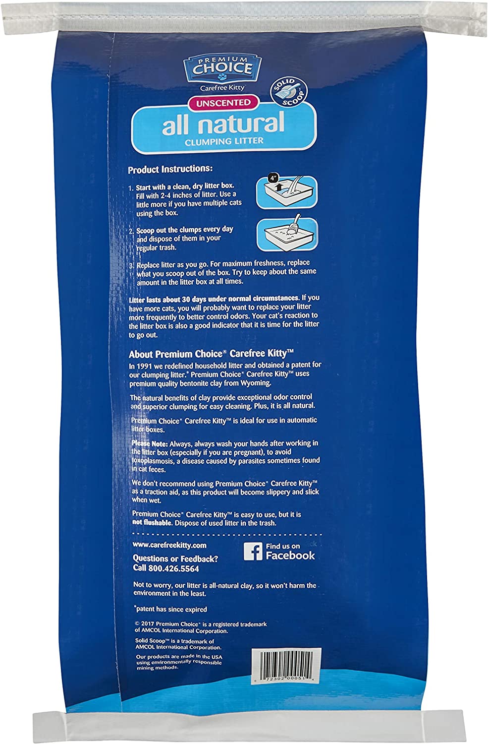 Premium Choice Scoopable Cat litter