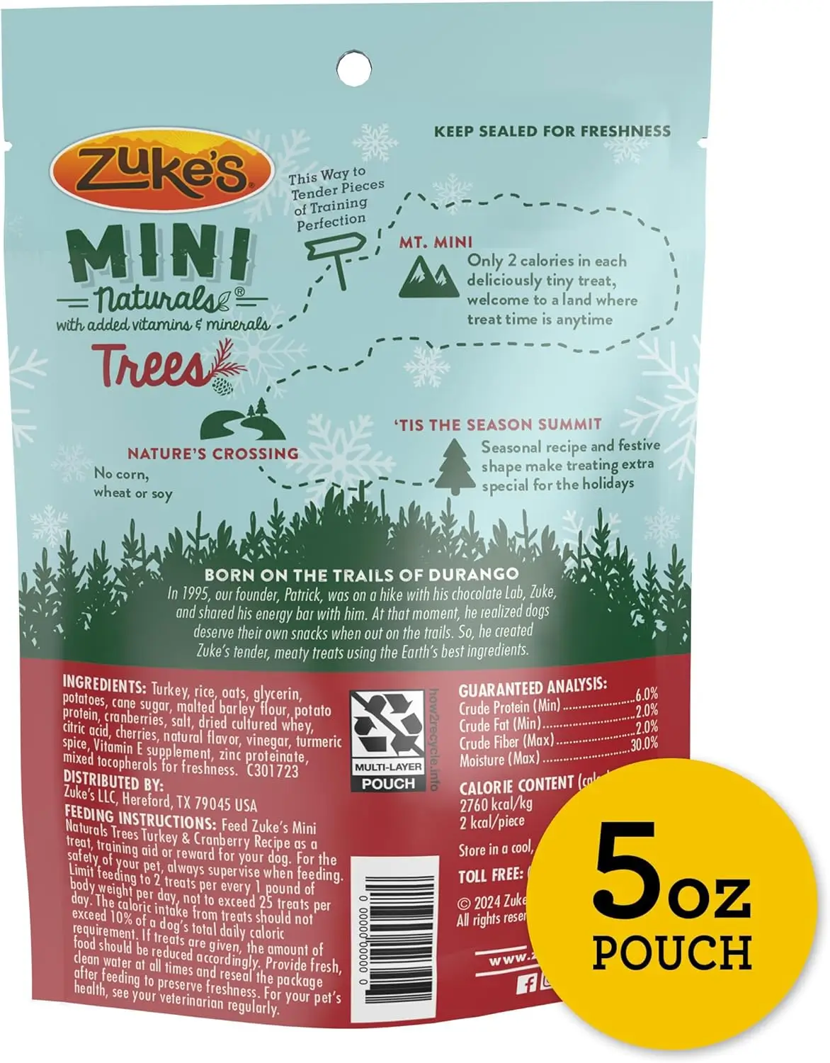 Mini Naturals - Turkey & Cranberry Flavor