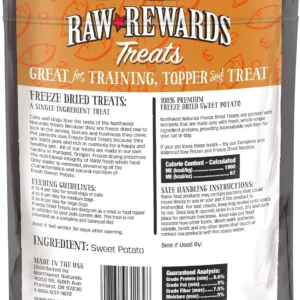 Freeze Dried Sweet Potato Treats