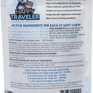 Happy Traveler Soft Chew - Chicken Flavor