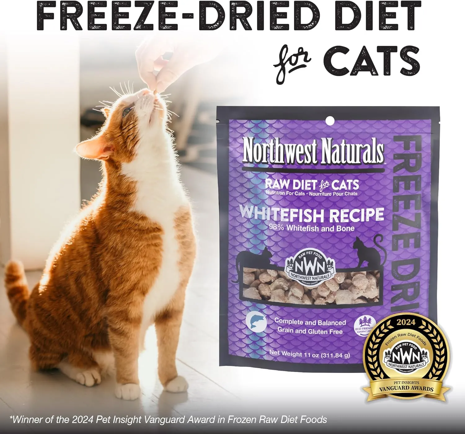 Freeze Dried Whitefish Nibbles