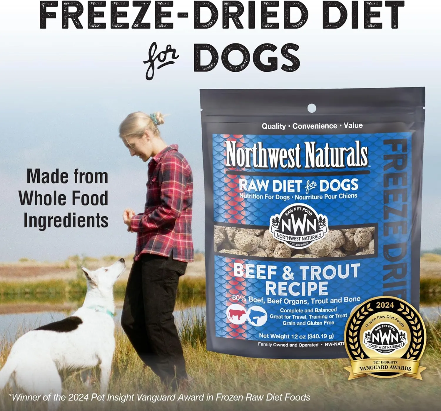 Freeze Dried Beef & Trout Nuggets