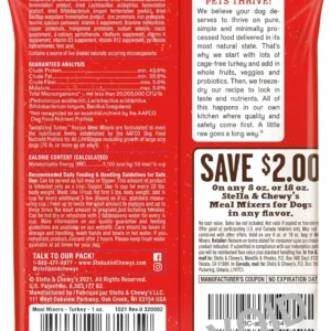 Freeze Dried Stella Solutions Skin & Coat Grass-Fed Lamb & Wild Caught Salmon Recipe